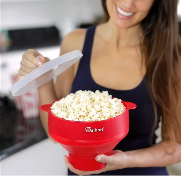 🍿Silicone Microwave Popcorn Maker Collapsible🍿NWT - Picture 4 of 8